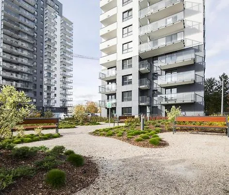 Splendid Spektrum, 2 Pokoje, Prywatny Parking, Blisko Morza Apartment Gdansk